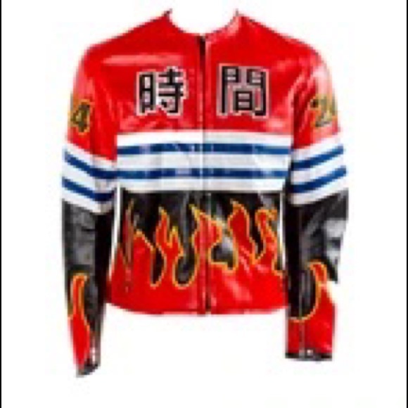 REVES PARIS GALVANIZED 24 VEGAN LEATHER MOTO JACKET.
FABOLOUS WORE THIS JACKET - Picture 8 of 8